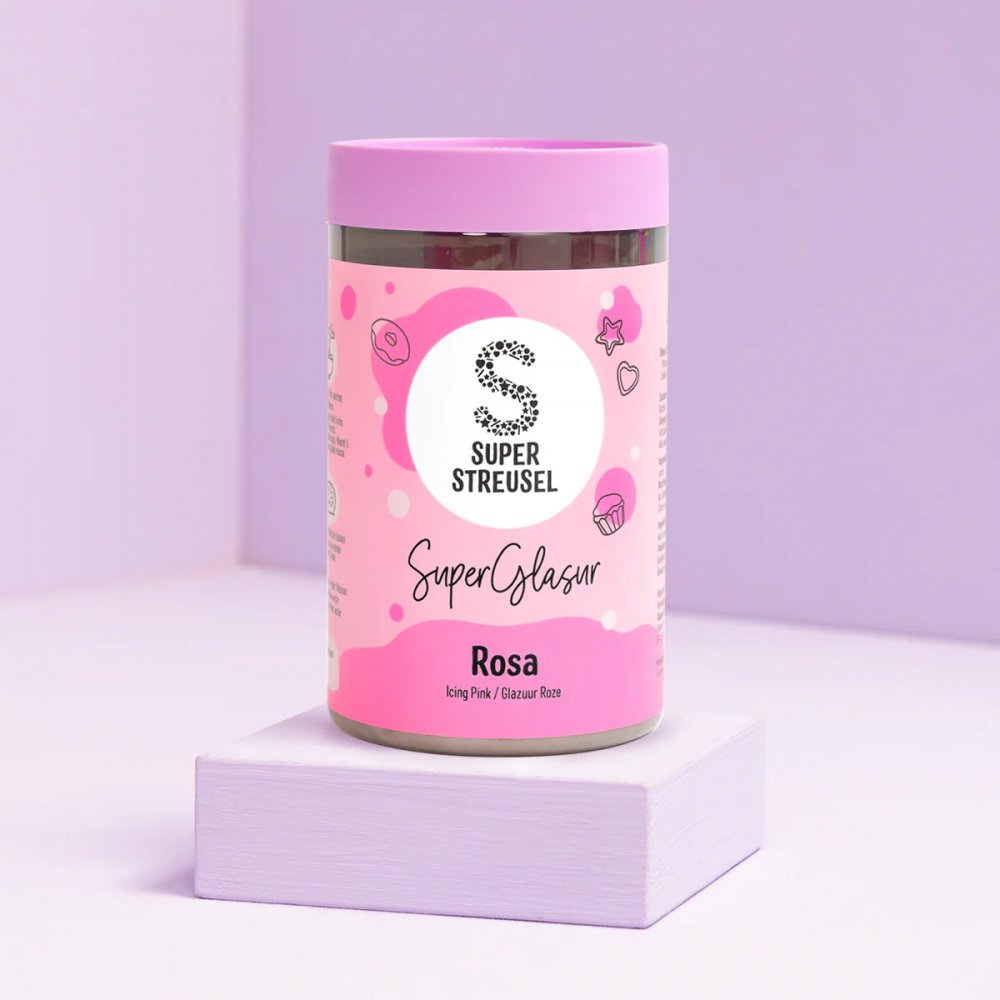 SuperGlasyr – Superstreusel – Rosa – 100 g