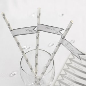 Sugr�rsvimplar - Silver - 30 stycken