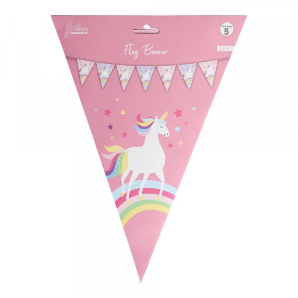 Flaggbanner - Enh�rning - 3 meter