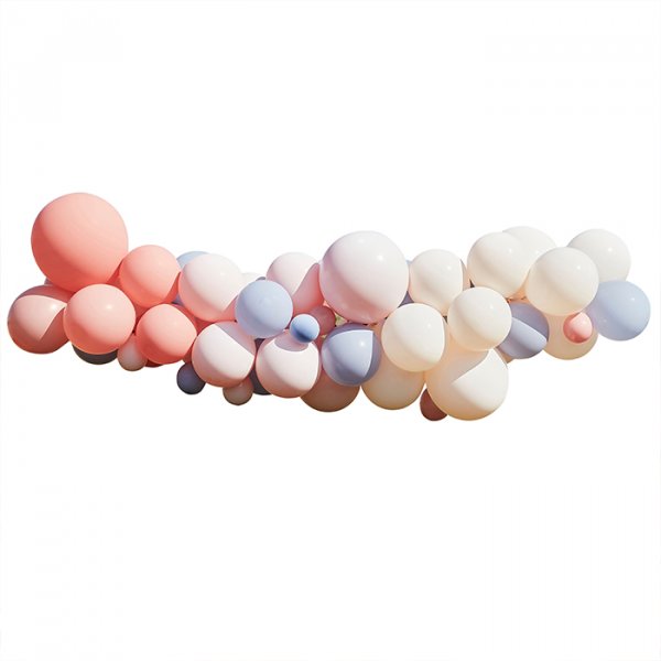 Ballongb�ge - Blush, nude & ljusbl�