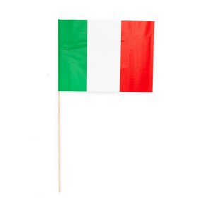 Pappersflaggor - Italien - 20x30 cm - 10-pack