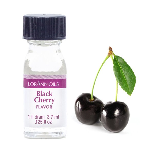 Smakessens Svart K�rsb�r - LorAnn 3,7 ml