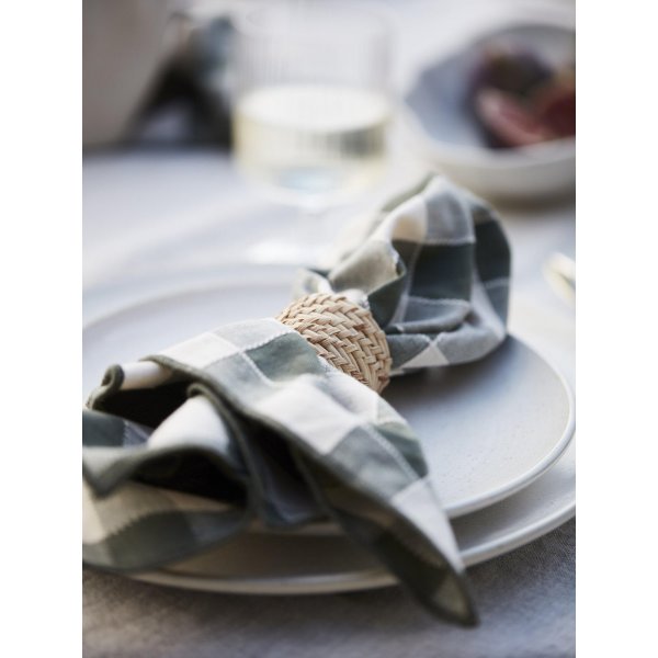 Mary servett 45 x 45 cm - Mossgr�n