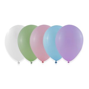 Ballonger - Mix - Pastell - 10-pack