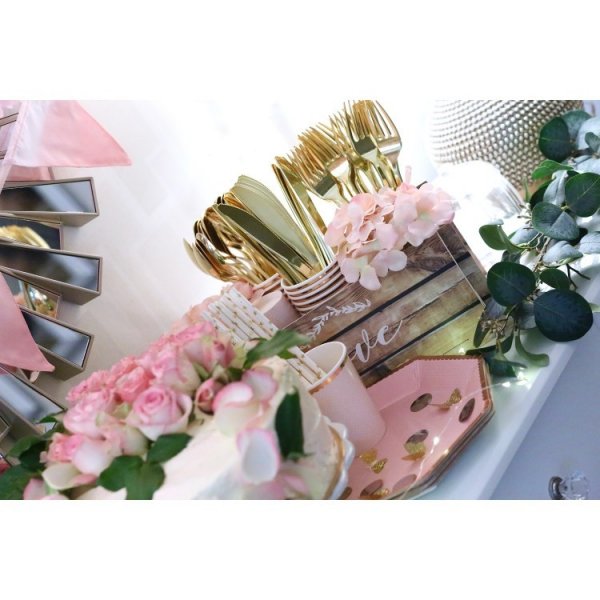 Pappersmuggar Rosa och Ros�