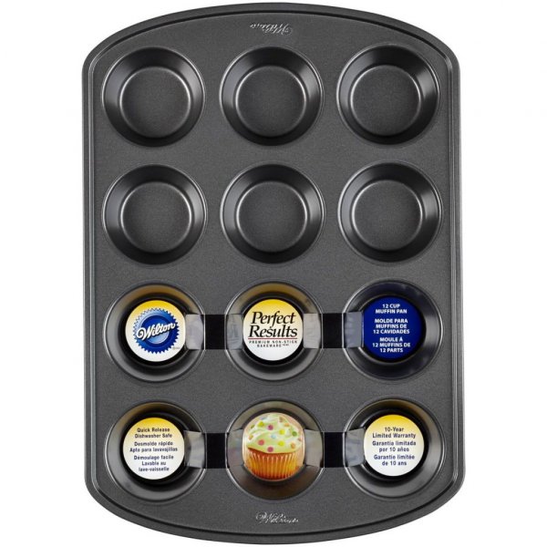 Muffinsplåt - Wilton - 12 stycken Muffinsplåt - Wilton - 12 stycken