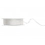 Satinband - 25 m - Ljust krämvitt - Bredd: 3 mm