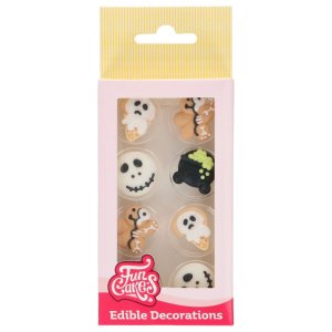 Funcakes - Sockerdekorationer – Haunted Treats - 8 st Funcakes - Sockerdekorationer – Haunted Treats - 8 st