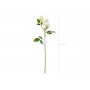 Konstgjord blomma ros - Ljuskr�m - 55 cm