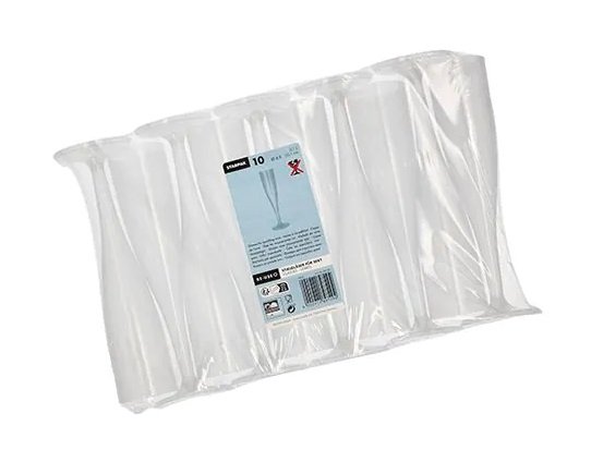 Champagneglas - 10-pack - Clear