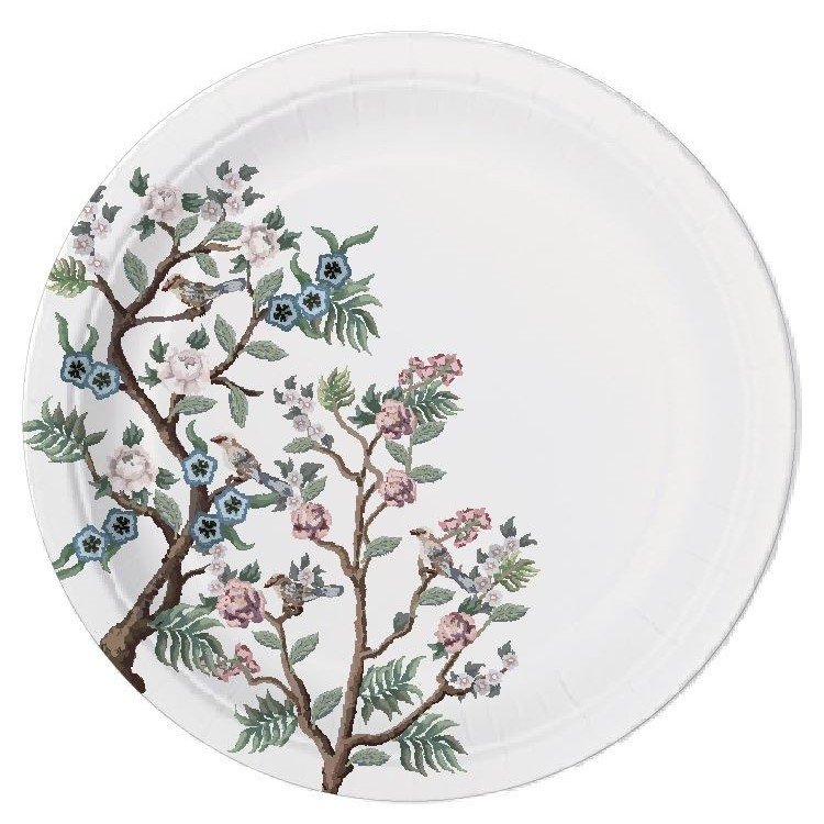 Papperstallrikar Kvistblommor - Fyndhörnan