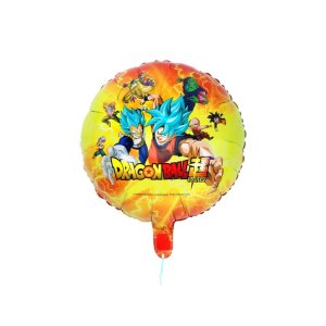 Folieballong - Rund - 43 cm - Dragon Ball Super