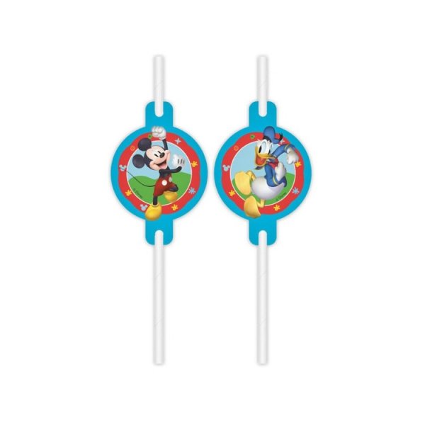 Papperssugr�r Musse Pigg Kalas 4-pack