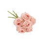 Blombukett - 26 cm - 6 rosa rosor Blombukett - 26 cm - 6 rosa rosor