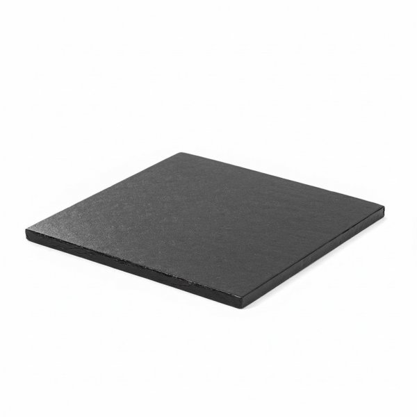 Tjock tårtbricka - Fyrkantig - Svart - 30 x 30 cm Tjock tårtbricka - Fyrkantig - Svart - 30 x 30 cm