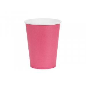 Pappmugg - M�rkrosa - 250ml