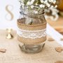 Band - Jute/spets - 5 cm