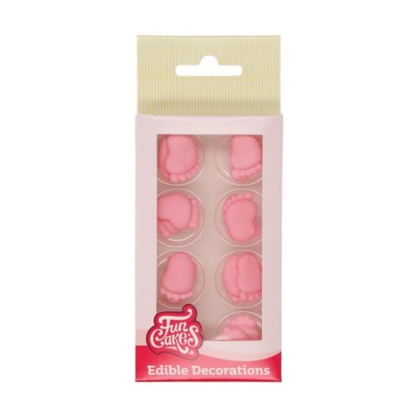 T�rtdekorationer Sm� f�tter Babyrosa