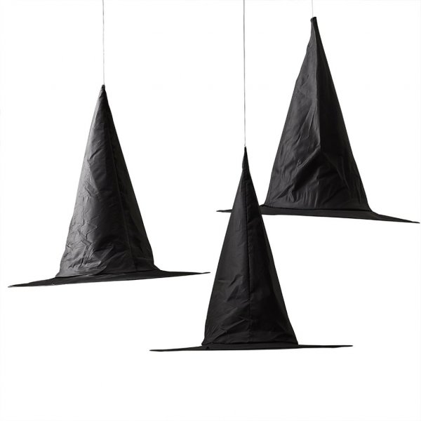 H�ngande dekorationer - 3-pack - H�xhattar