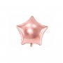 Folieballong Stj�rna Ros�