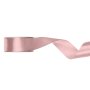 Satinband - Light Dusty Rose - (Bredd: 25 mm) - 25 meter