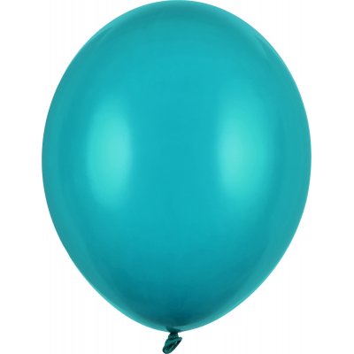 Miniballonger Pastell - Premium 12 cm - Turkos - 10-pack