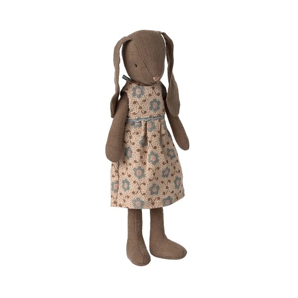 Bunny size 2 - Brun - Blommig klnning