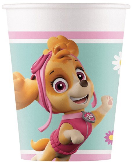 Pappmuggar - Paw Patrol - Skye & Everst - 8 st