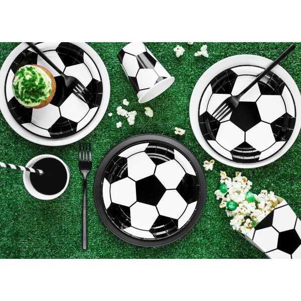 Desserttallrikar - Football Party - 6-pack Desserttallrikar - Football Party - 6-pack