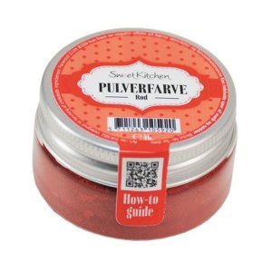 Pulverfärg - Röd - SweetKitchen - 4 g Pulverfärg - Röd - SweetKitchen - 4 g