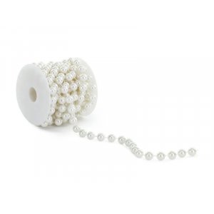Pärlband - 12 mm pärlor - 5 meter långt Pärlband - 12 mm pärlor - 5 meter långt