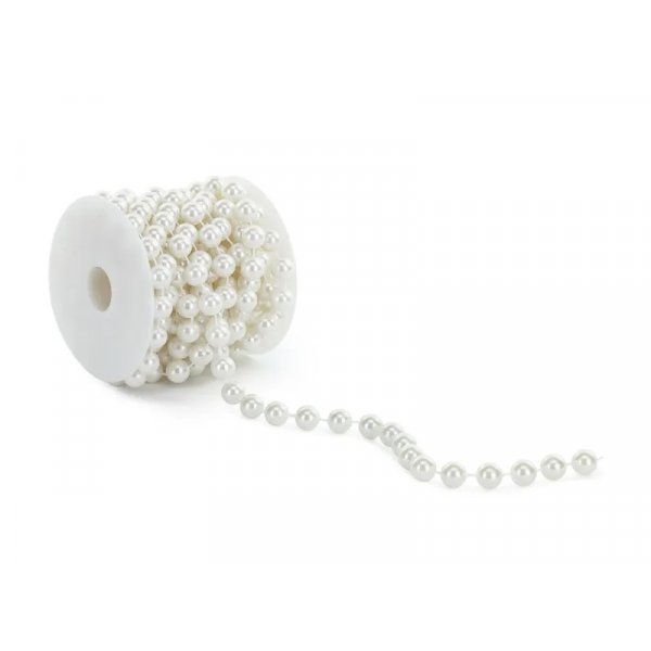 P�rlband - 12 mm p�rlor - 5 meter l�ngt