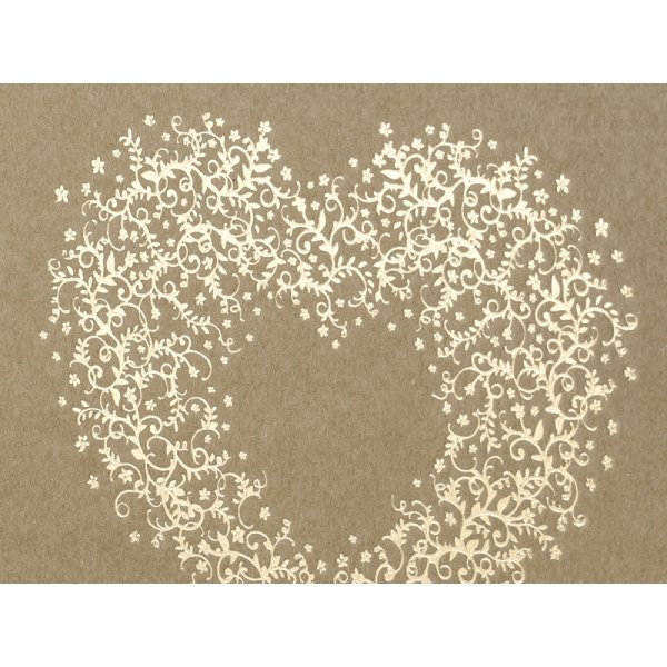 Gästbok - Natur/Guldhjärta Gästbok - Natur/Guldhjärta