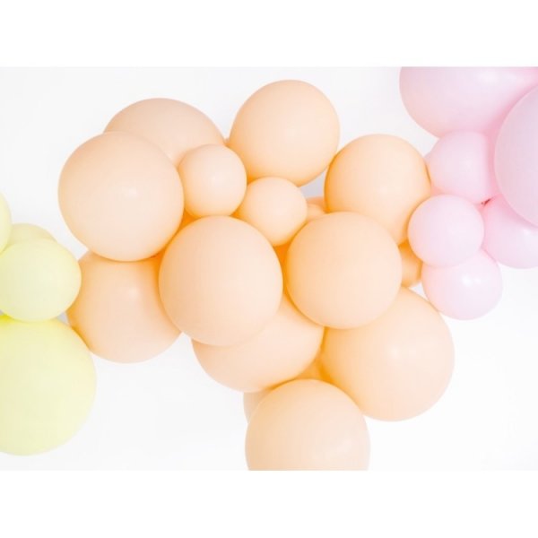 50 pack Ballonger Pastell Persika