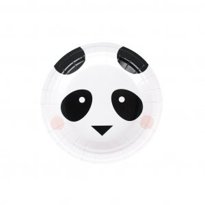 Desserttallrikar - Mini Panda - 8-pack Desserttallrikar - Mini Panda - 8-pack