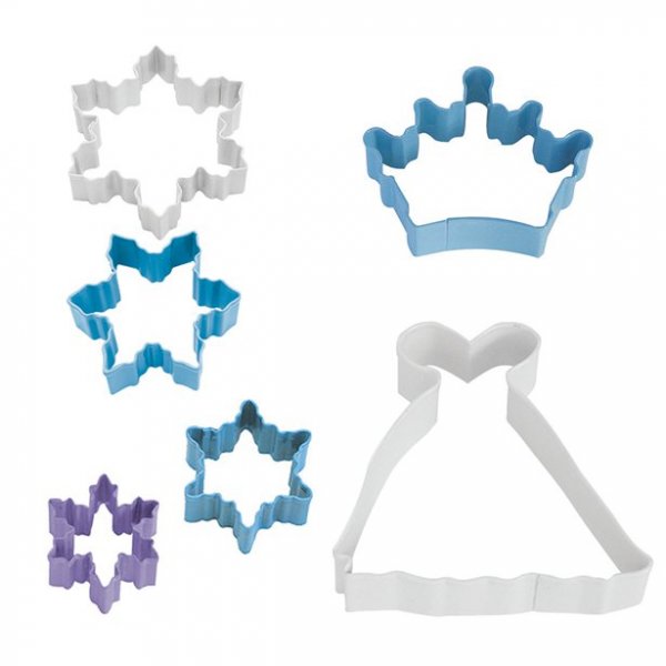 Utstickare - 6-pack - Snow Queen