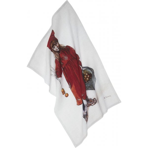 Idun k�kshandduk 50 x 70 cm - R�d