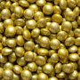 Mjlkchokladprlor/linser - Guld - 80 g