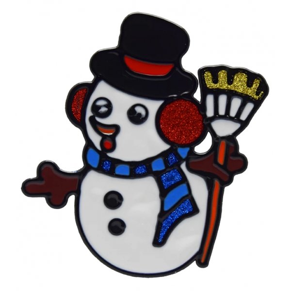 F�nsterdekoration - Sn�gubbe