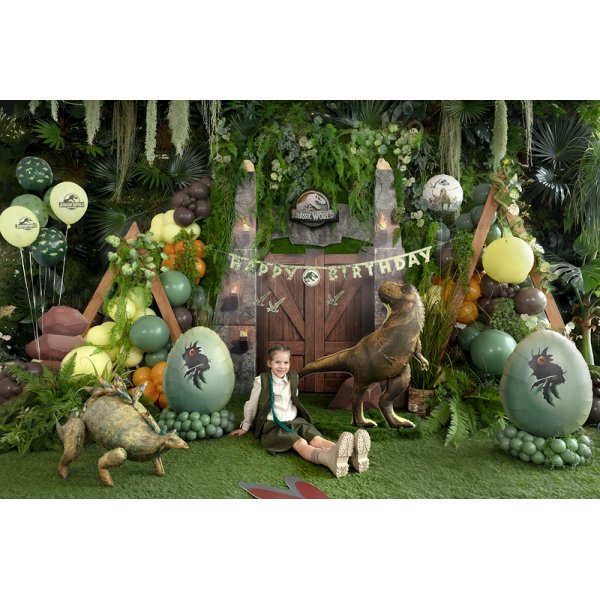 Folieballong Jurassic World-logo - Mix