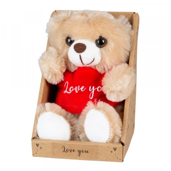 Gosedjur - K�rlek - Brun - 15 cm