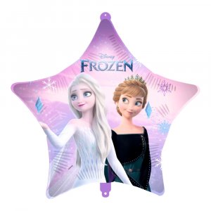 Folieballong - Frozen 2 - Stj�rnform