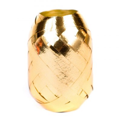 Ballongsnre - 20 m - Metallic Guld