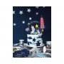 Cake Topper Rymd