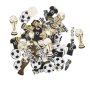 Konfetti - Fotboll - 100-pack