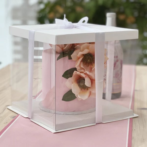 Trtbox - Genomskinlig - Extra hg - 25x25x25 cm