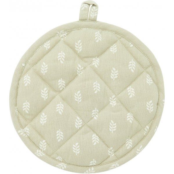 Milly grytlapp D25 cm - Ljusgrn