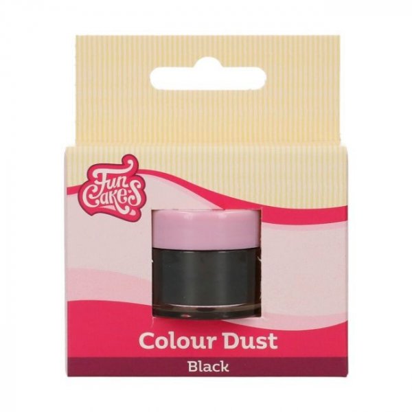 Colour Dust - Svart - Funcakes - 1,5 g