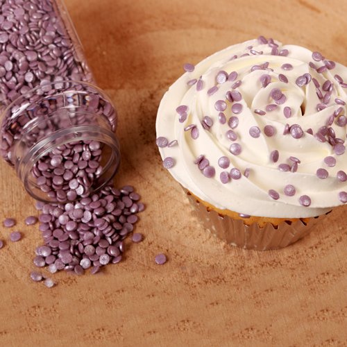 Strössel - Confetti - Metallic Lila Strössel - Confetti - Metallic Lila