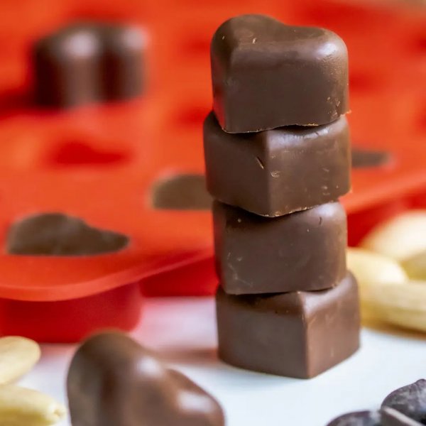 Silikonform - Hjärtan - 35 st Silikonform - Hjärtan - 35 st